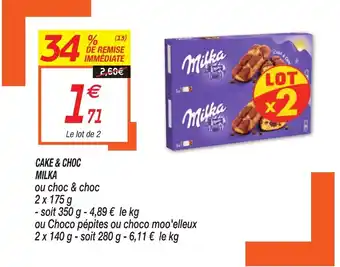 Netto Cake & Choc Milka offre