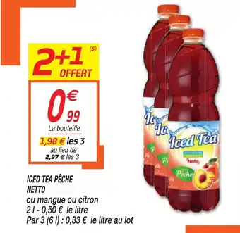 Netto Iced Tea Pêche offre