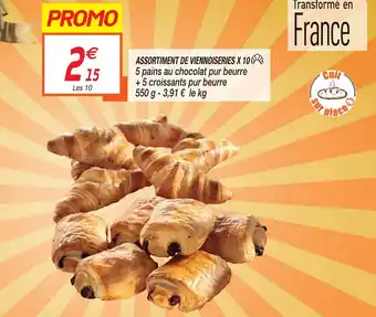 Netto Assortiment de Viennoiseries offre