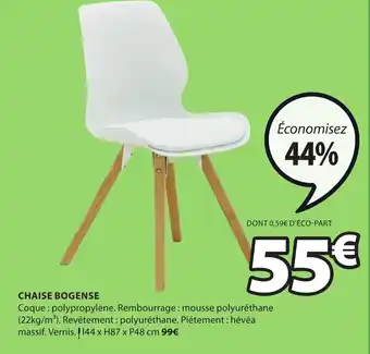 JYSK Chaise Bogense offre