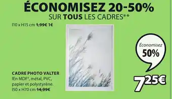 JYSK Cadre Photo valter offre