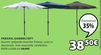 JYSK Parasol Gammeltoft offre