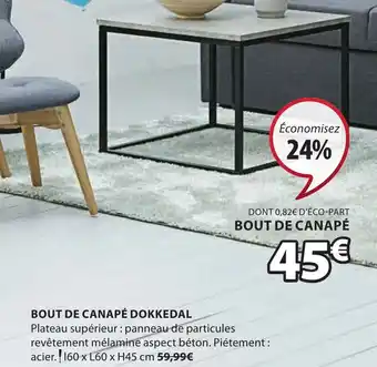 Bout de canape Dokkedal