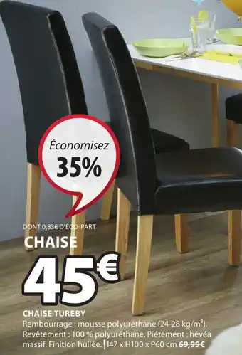 JYSK Chaise Tureby offre