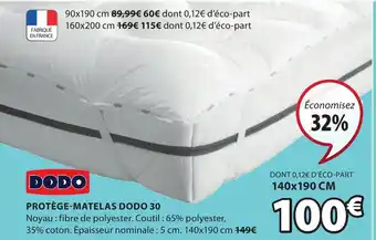 JYSK Protége-Matelas Dodo 30 offre