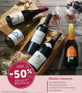 L'Eau Vive Bon plan sur la foire aux vins bio ! offre