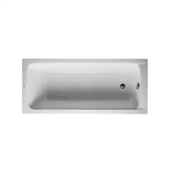 Brico Cash Baignoire acrylique D-Code Duravit - Rectangulaire - 1700 x 750mm - Sur pieds - A encastrer - Blanc offre