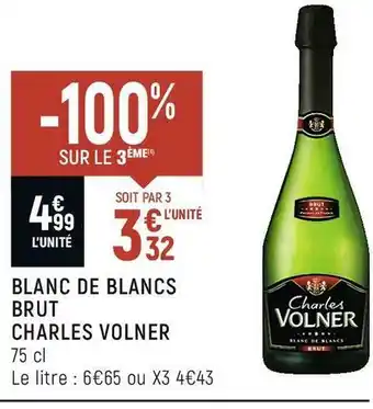 Charles volner blanc de blancs brut