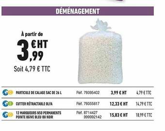 Bureau Vallée Déménagement offre