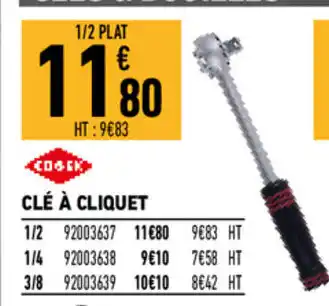 Clé À Cliquet