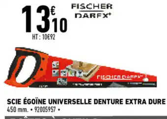 Brico Cash Scie Égoïne Universelle Denture Extra Dure offre