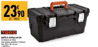 Brico Cash Boîte À Outils 60CM offre