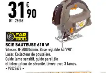 Brico Cash Scie Sauteuse 610W offre