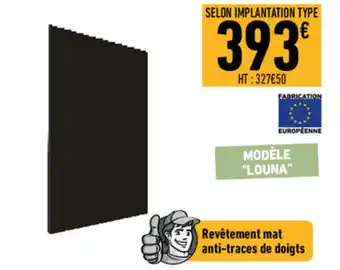 Brico Cash Modèle Louna offre