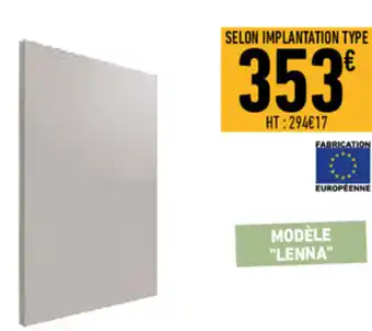 Brico Cash Modèle Lenna offre