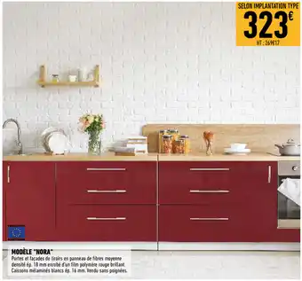 Brico Cash Modèle Nora offre