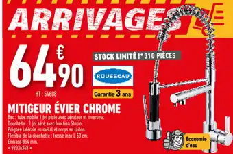 Brico Cash Mitigeur Évier Chrome offre
