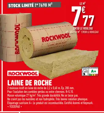 Brico Cash Laine de Roche offre