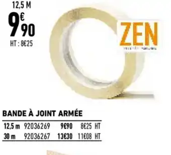 Brico Cash Bande à joint armée offre