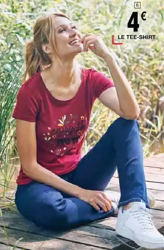 Cora x Carrefour Le tee-shirt offre