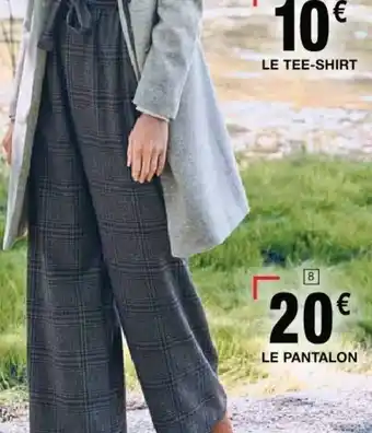 Cora x Carrefour Le pantalon offre