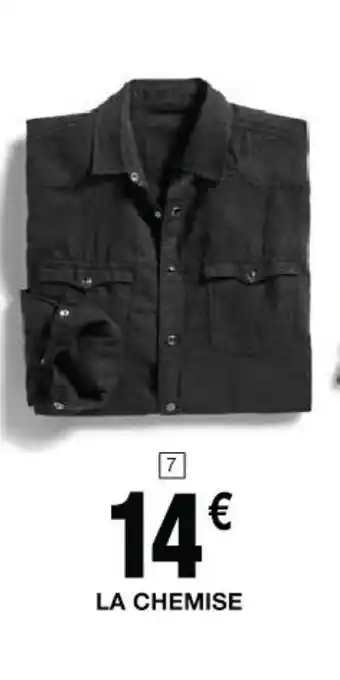 Cora x Carrefour Le chemise offre