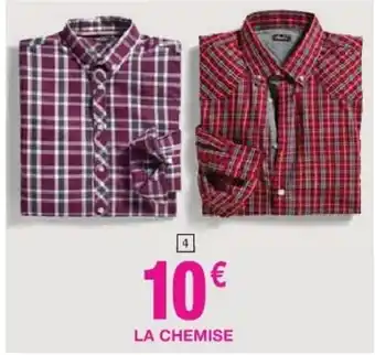 Cora x Carrefour La chemise offre