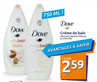 Action Crème de bain offre