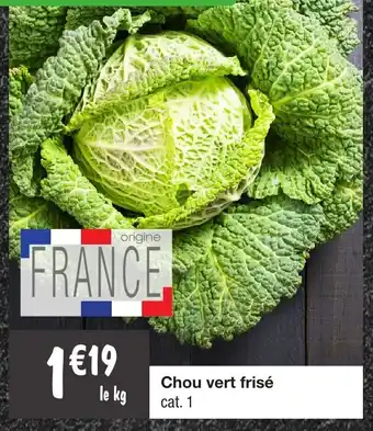 Migros Chou vert frisé offre