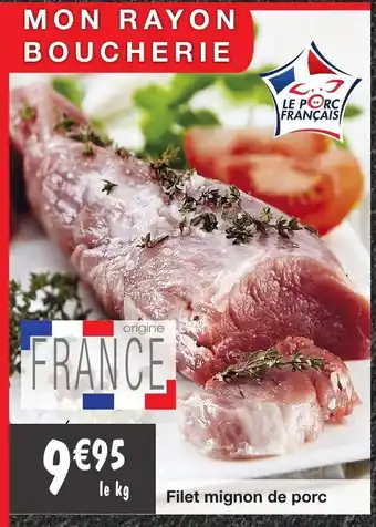 Filet mignon de porc