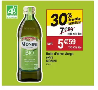 Migros Huile d'olive vierge extra offre