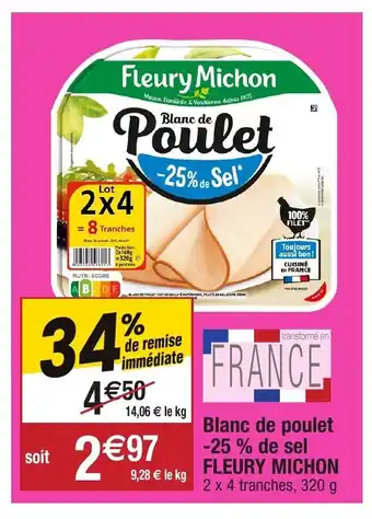 Migros Blanc de poulet offre