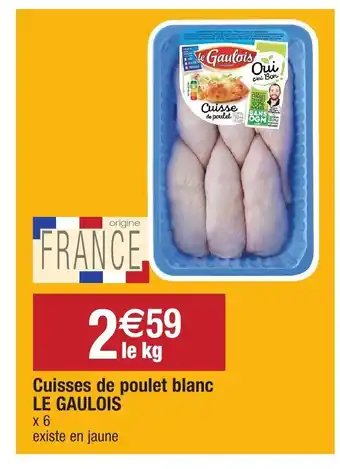 Cuisses de poulet blanc