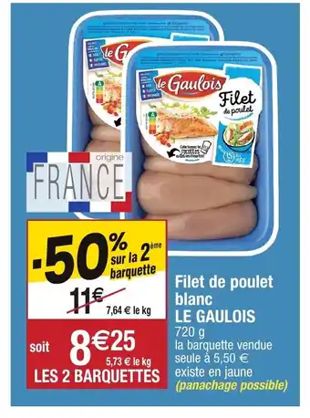 Migros Filet de poulet blanc offre