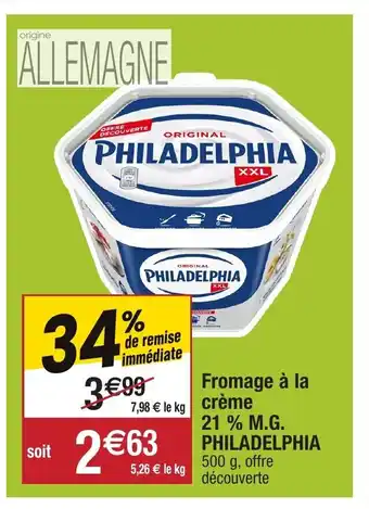 Migros Fromage à la crème offre
