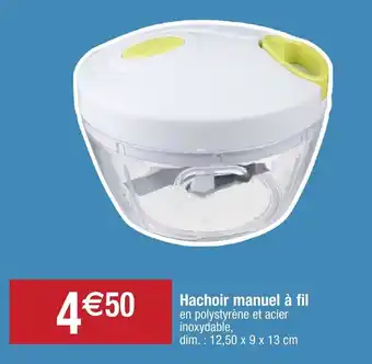 Migros Hachoir manuel à fil offre