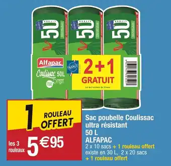 Migros Sac poubelle Coulissac ultra résistant offre
