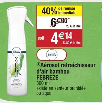 Aérosol Rafraîchisseur d'air bambou