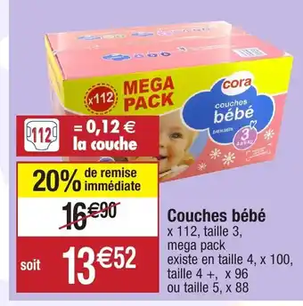 Migros Couches bébé offre