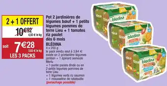 Migros Pot 2 Jardinières de légumes Bœuf offre