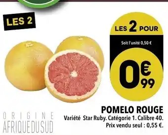 Supeco Pomelo Rouge offre