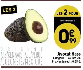 Supeco Avocat Hass offre