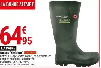 Bottes "fieldpro"