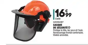 ALDI Gardenline Casque De Sécurité offre