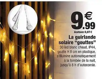 Bazarland La Guirlande Solaire offre