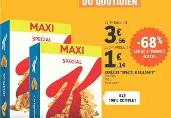E.Leclerc Céréales "Special K Kellogg's" offre