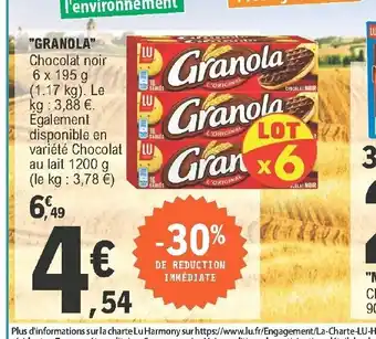 E.Leclerc "Granola" offre