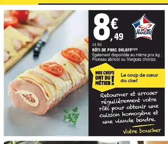 E.Leclerc Roti De Porc Orloff offre
