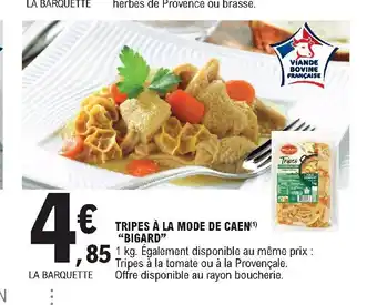 E.Leclerc Tripes A La Mode De Caen "Bigard" offre