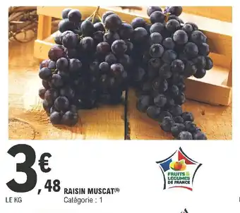E.Leclerc Raisin Muscat offre